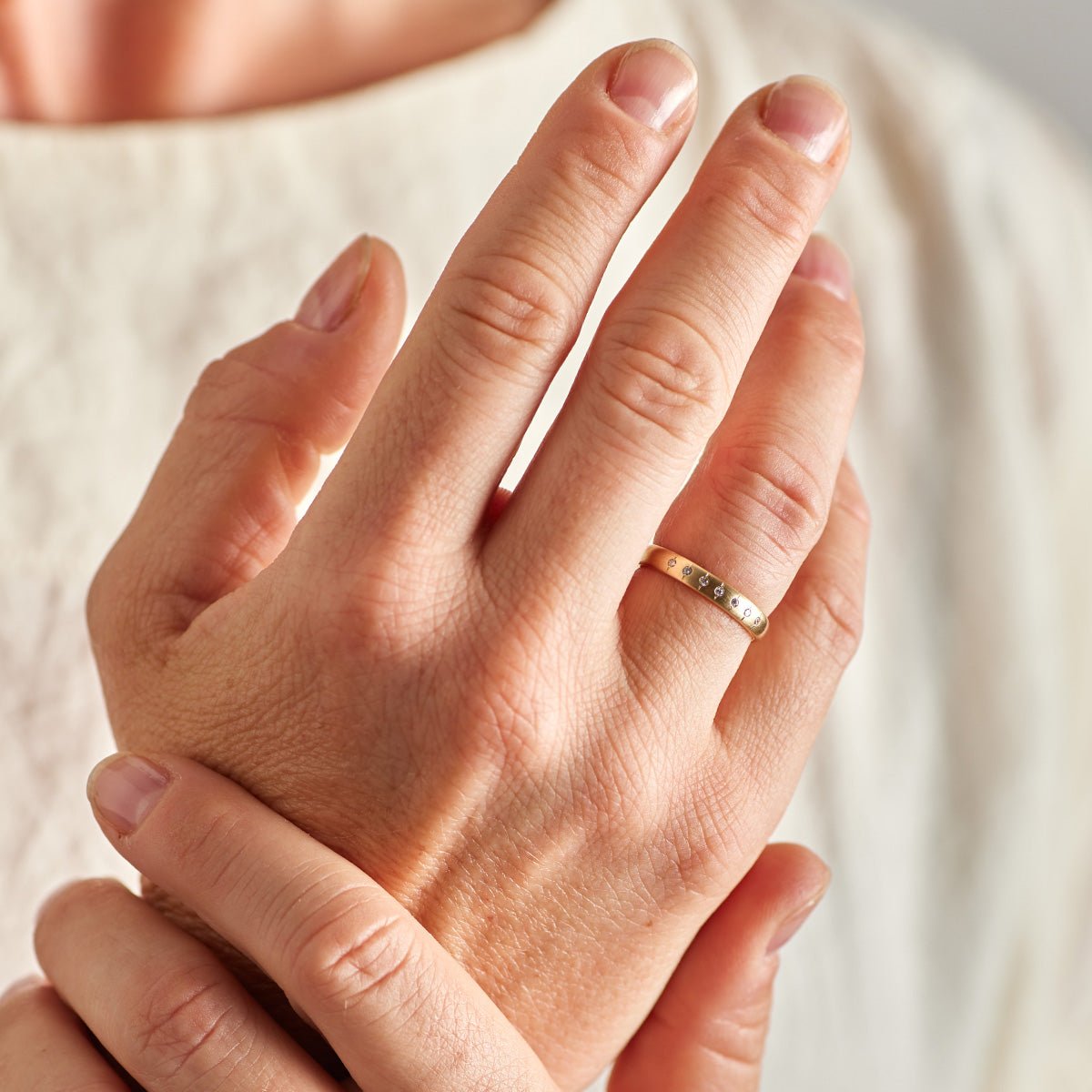 Vintage Style Band ring